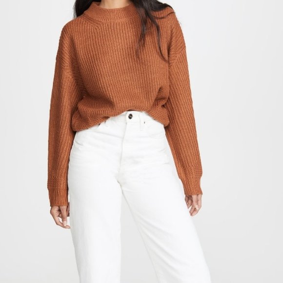 line & dot Sweaters - Line & Dot Sienna Sweater sz S Camel NWT $69 *flaw